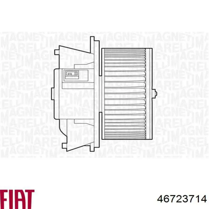 46723714 Fiat/Alfa/Lancia двигун вентилятора пічки (обігрівача салону)