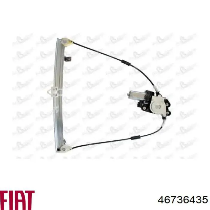 Купити 46736435 Fiat/Alfa/Lancia Механізм стеклопідйомника водійських дверей