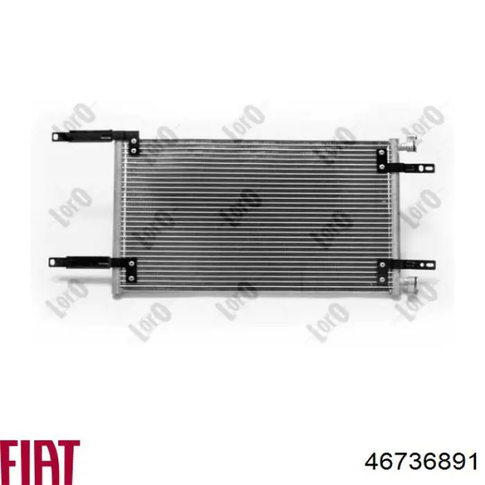 46736891 Fiat/Alfa/Lancia Конденсатор