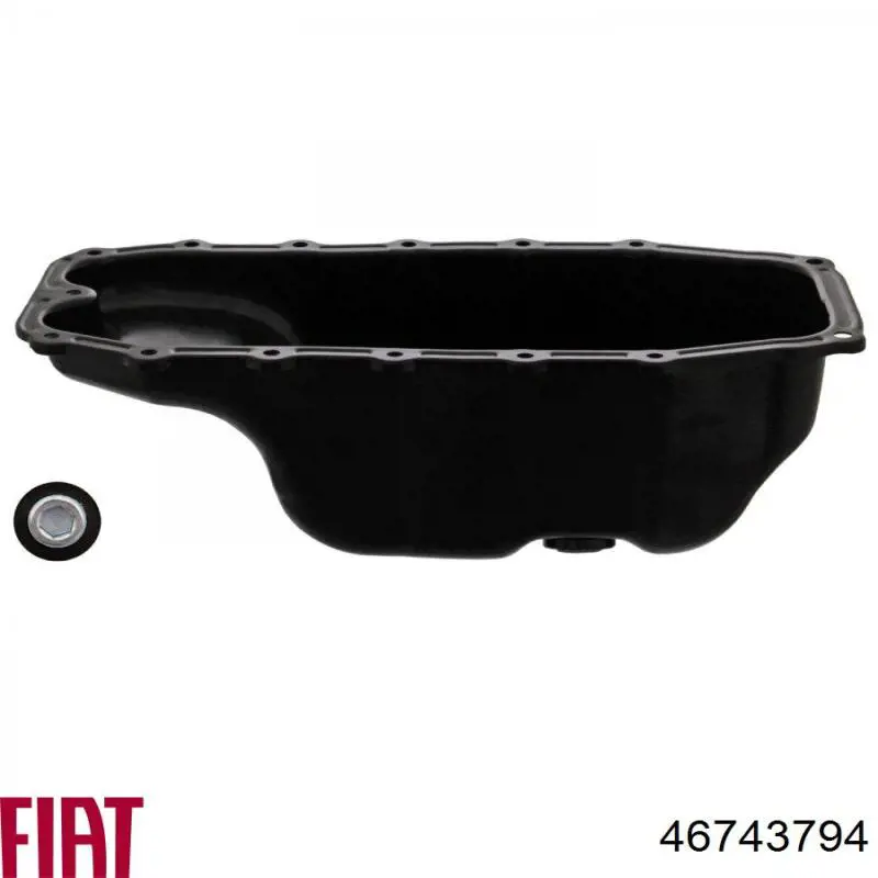 Піддон масляний картера двигуна 46743794 Fiat/Alfa/Lancia