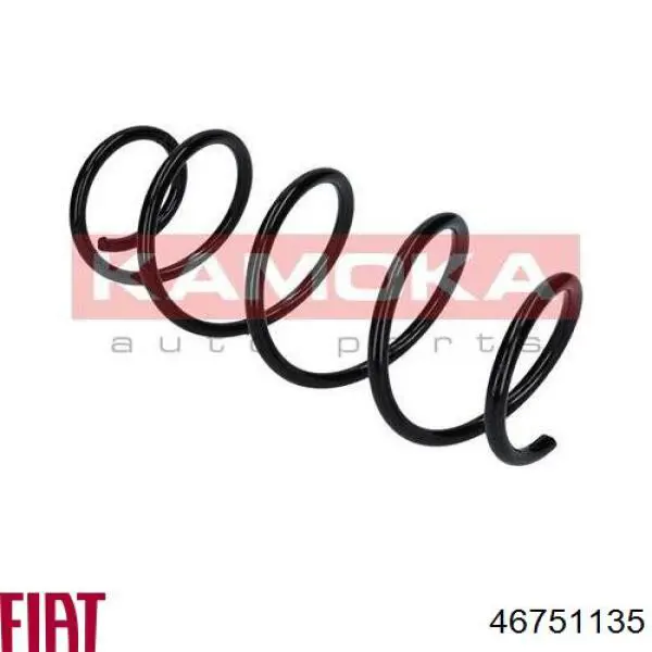 Пружина передня 46751135 Fiat/Alfa/Lancia