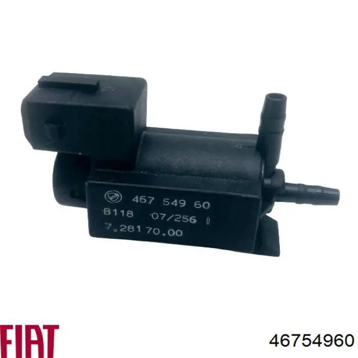 Клапан соленоїд регулювання заслонки EGR Fiat/Alfa/Lancia 46754960 ціна, від 7.87 USD