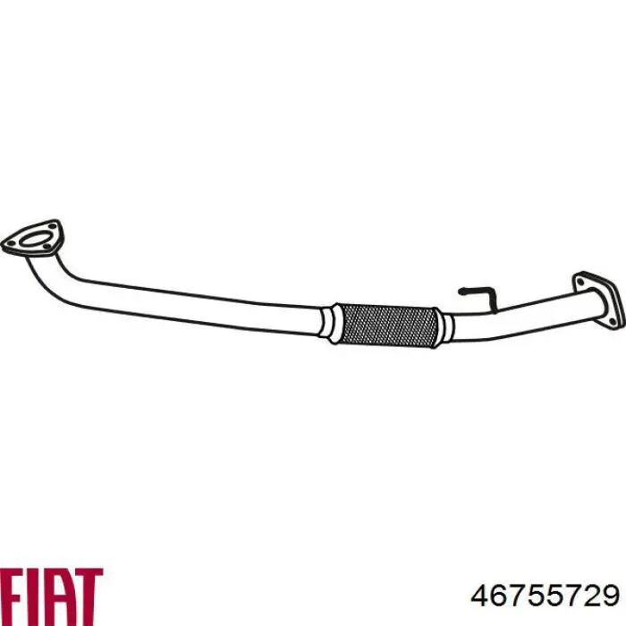 46755729 Fiat/Alfa/Lancia Штани глушника передні
