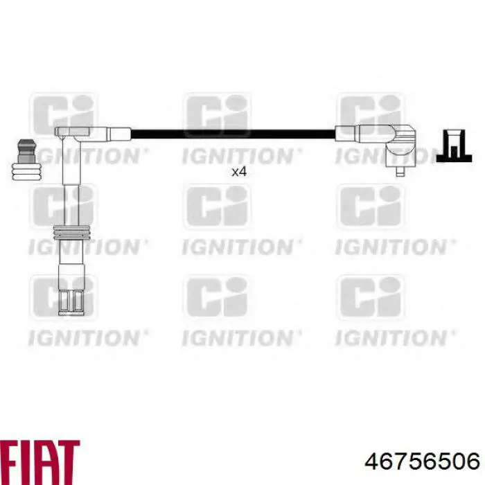 Дроти запалювання Fiat/Alfa/Lancia 46756506 ціна, від 63.88 USD