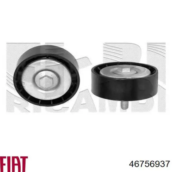 Ролик приводного ременя, паразитний Fiat/Alfa/Lancia 46756937 ціна, від 11.60 USD