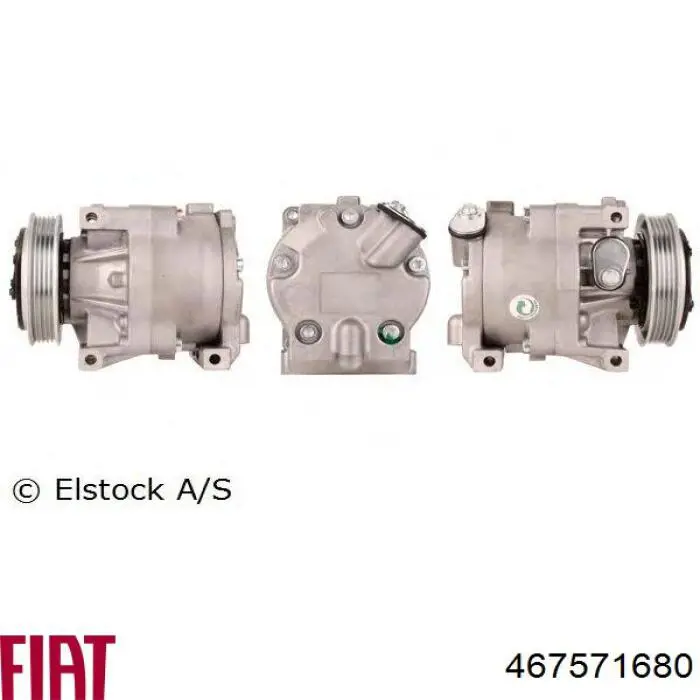 Компресор системи кондиціювання Fiat/Alfa/Lancia 467571680 ціна, від 67.72 USD