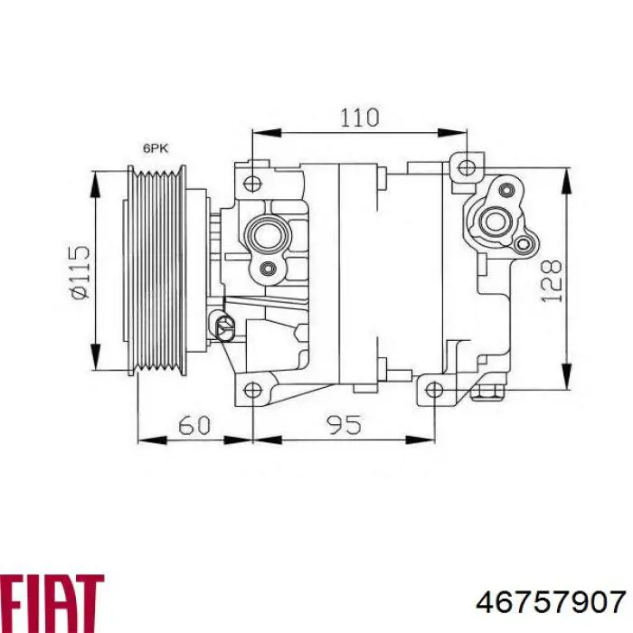 Купити CS20402 Delphi Компресор кліматичної установки