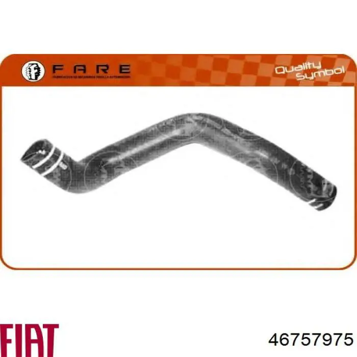 Купити 46757975 Fiat/Alfa/Lancia Шланг/патрубок радіатора охолодження, верхній