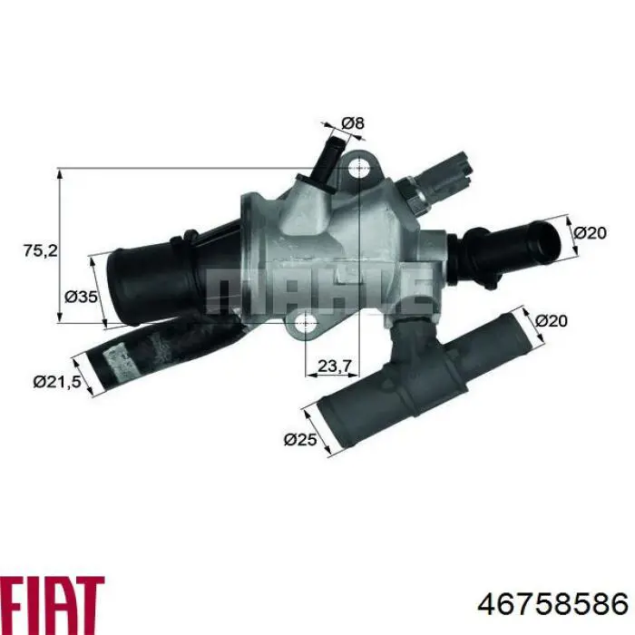 Термостат в зборі Magneti Marelli 352317101710