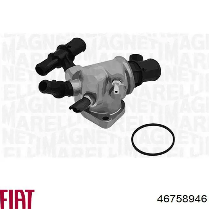 352317101710 Magneti Marelli Корпус термостата в зборі