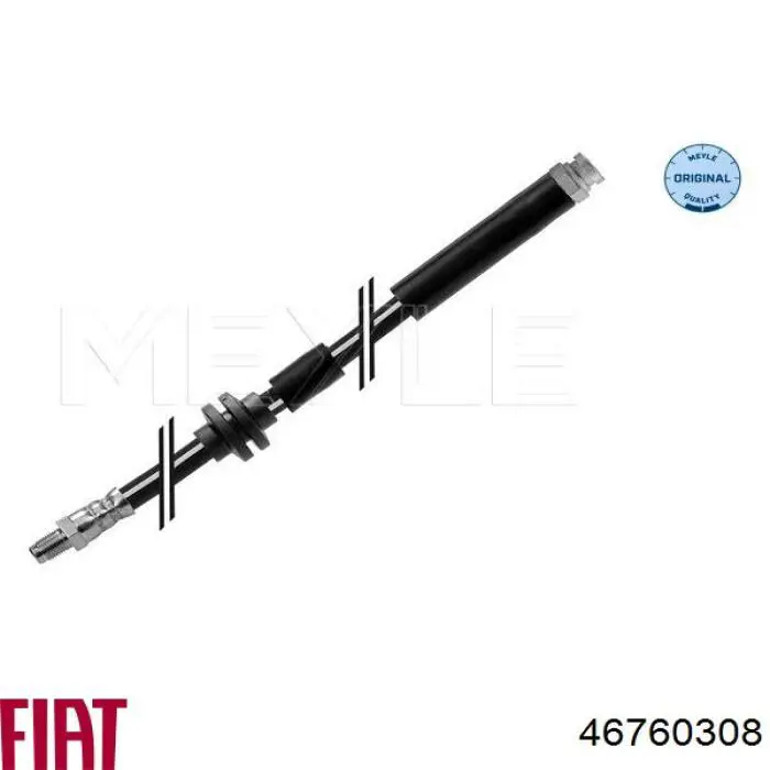 Шланг гальмівний передній Fiat/Alfa/Lancia 46760308 ціна, від 7.81 USD