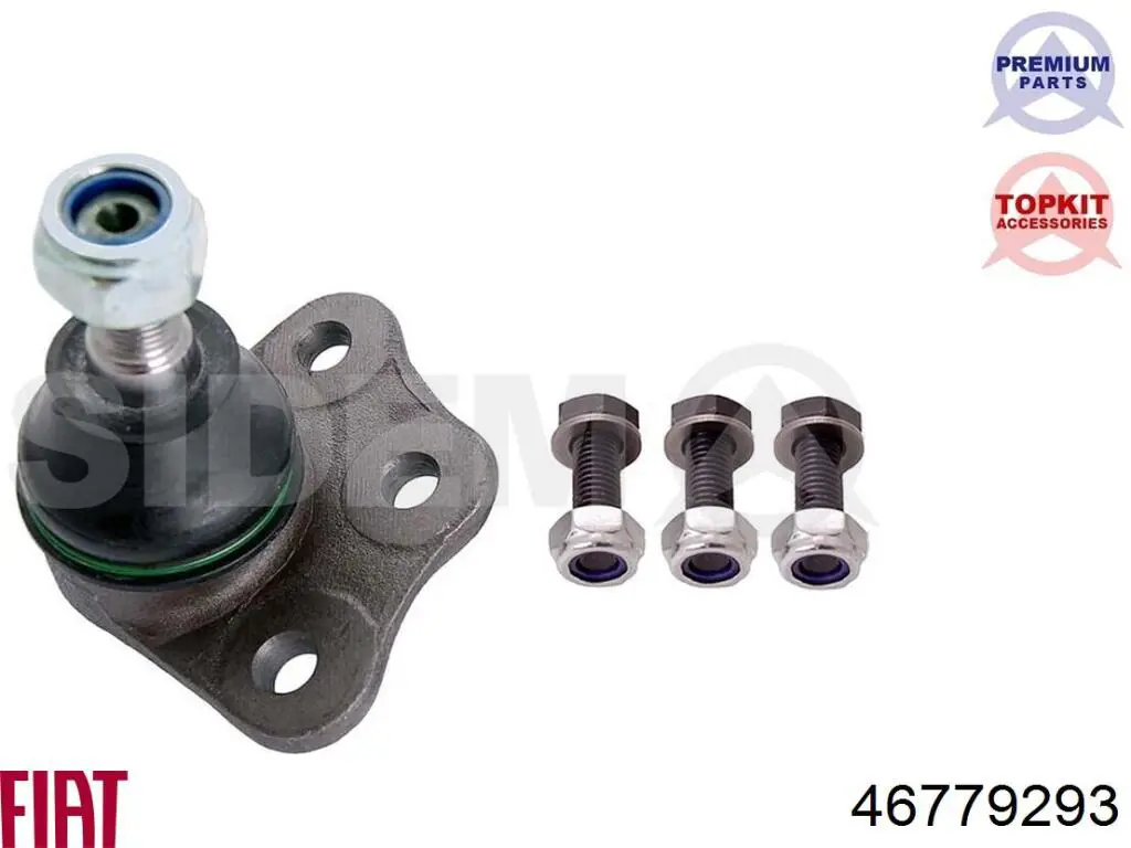 Кульова опора, нижня Fiat/Alfa/Lancia 46779293 ціна, від 11.26 USD