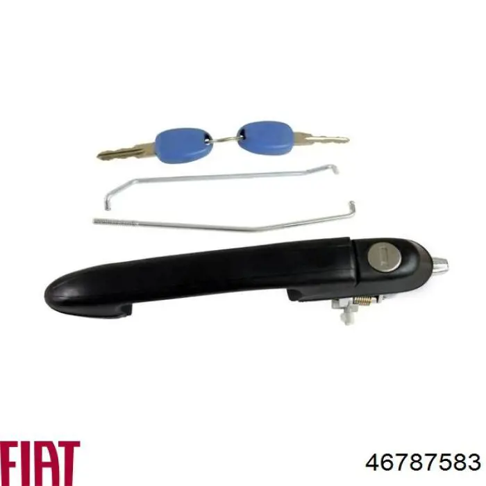 Ручка передньої двері зовнішня права Fiat/Alfa/Lancia 46787583 ціна, від 15.35 USD