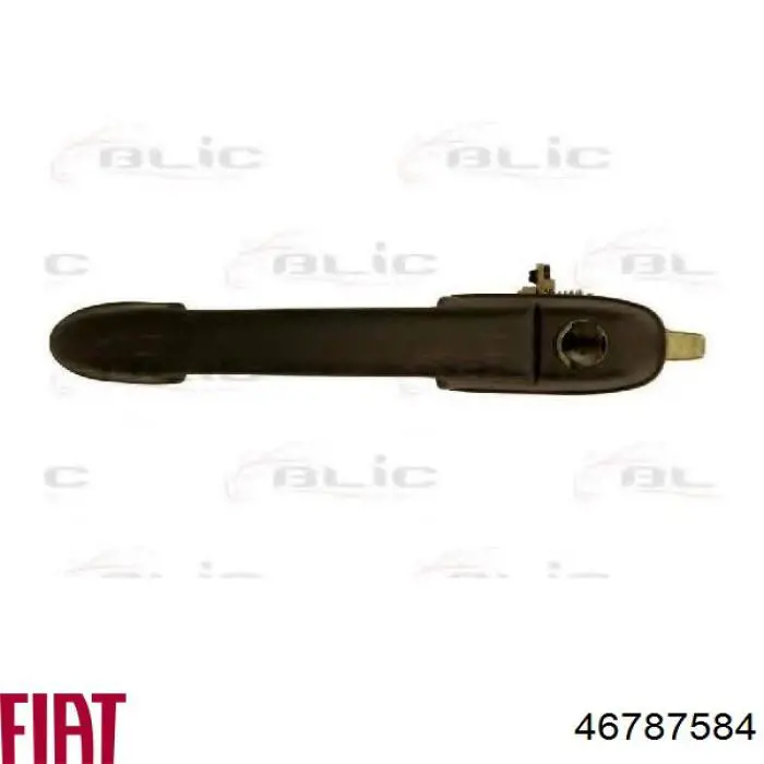 7791791 Fiat/Alfa/Lancia Ручка передньої двері зовнішня ліва