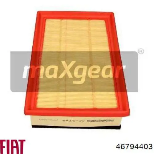 Елемент повітряного фільтра Fiat/Alfa/Lancia 46794403 ціна, від 7.68 USD