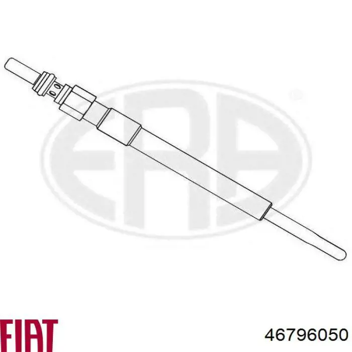 Свіча накалу Fiat/Alfa/Lancia 46796050 ціна, від 9.17 USD