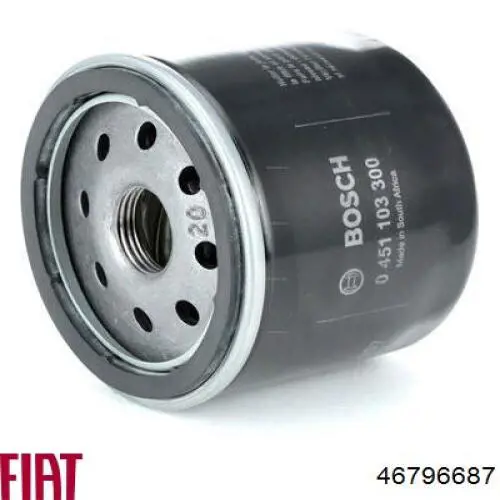 Масляний фільтр 46796687 Fiat/Alfa/Lancia