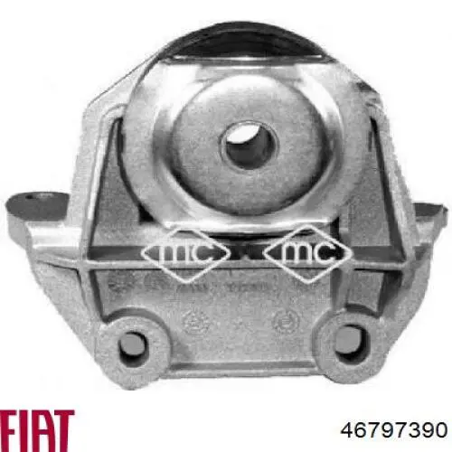 46797390 Fiat/Alfa/Lancia Подушка передньої опори двигуна