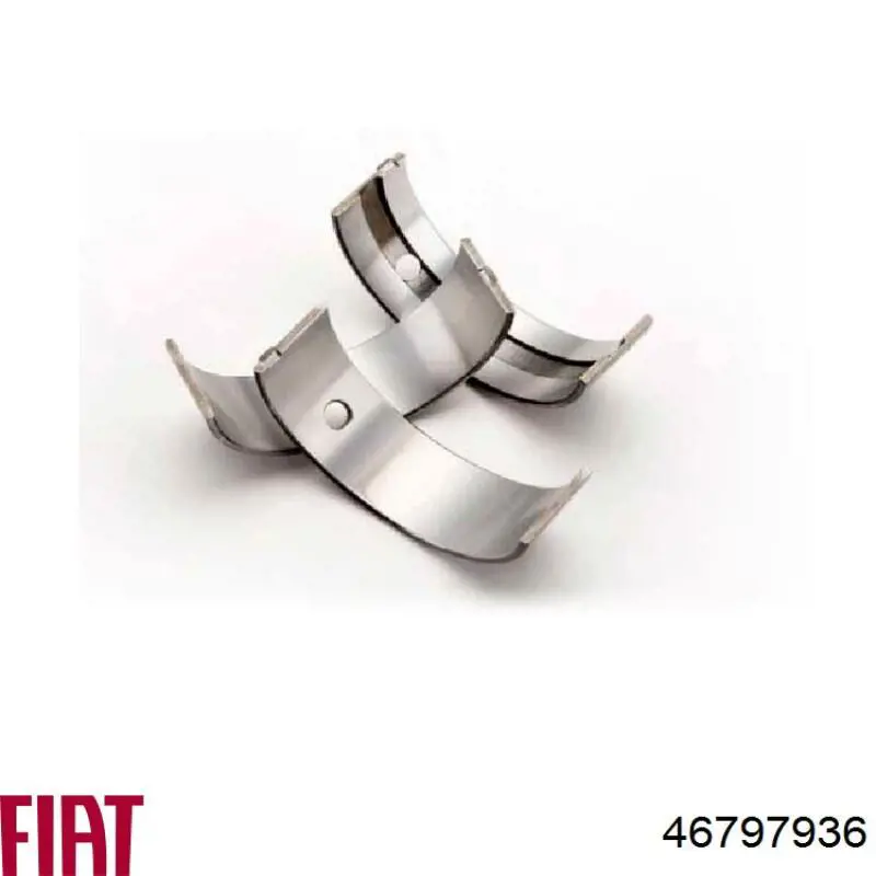 Шатунні вклалиші колінвала STD Fiat/Alfa/Lancia 46797936 ціна, від 21.70 USD