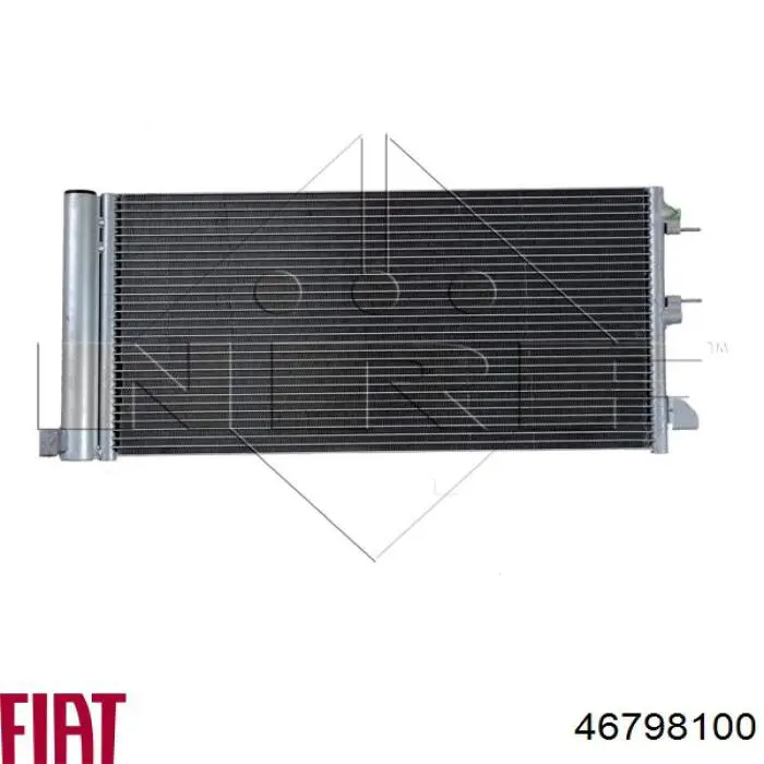 Конденсатор кондиціонера Fiat/Alfa/Lancia 46798100 ціна, від 73.69 USD