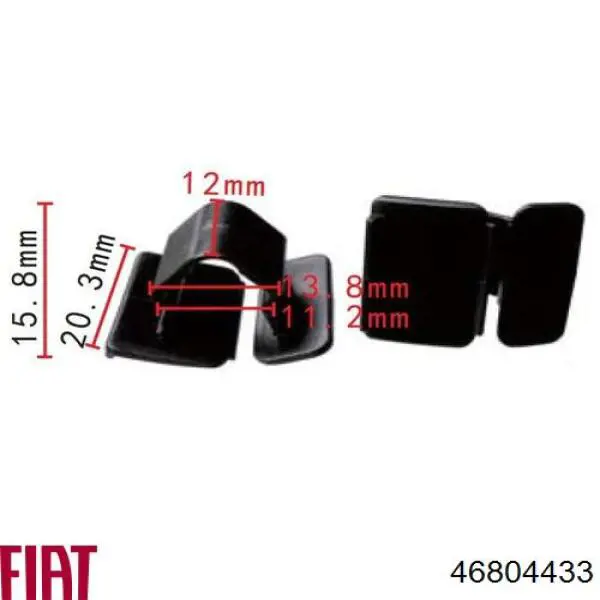  Fiat/Alfa/Lancia 46804433 ціна, від 0.47 USD