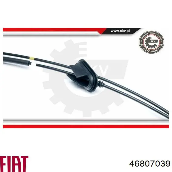 Трос перемикання передач, здвоєний Fiat/Alfa/Lancia 46807039 ціна, від 59.94 USD