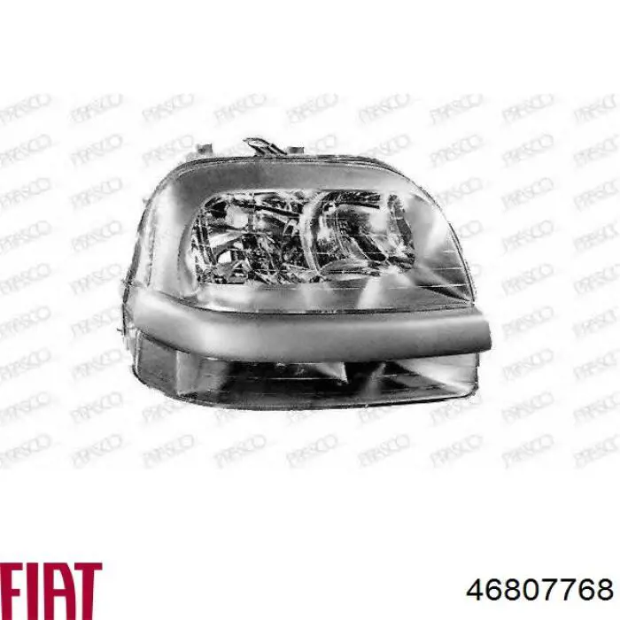 Фара ліва 46807768 Fiat/Alfa/Lancia