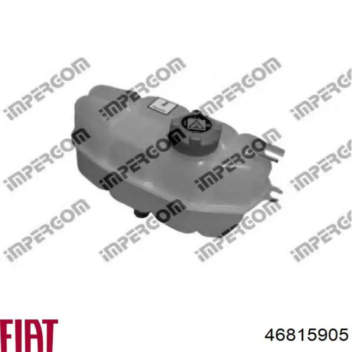 Купити 46815905 Fiat/Alfa/Lancia Водяний бачок системи охолодження