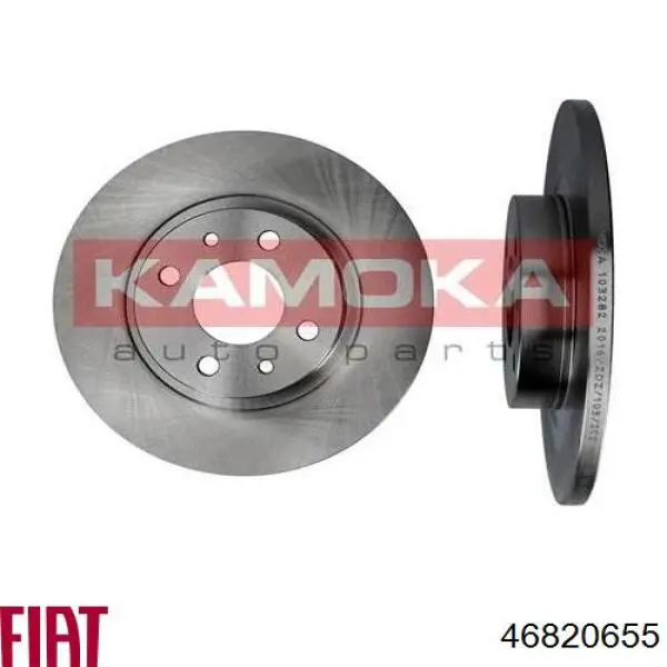 Диск переднього гальма Fiat/Alfa/Lancia 46820655 ціна, від 26.00 USD