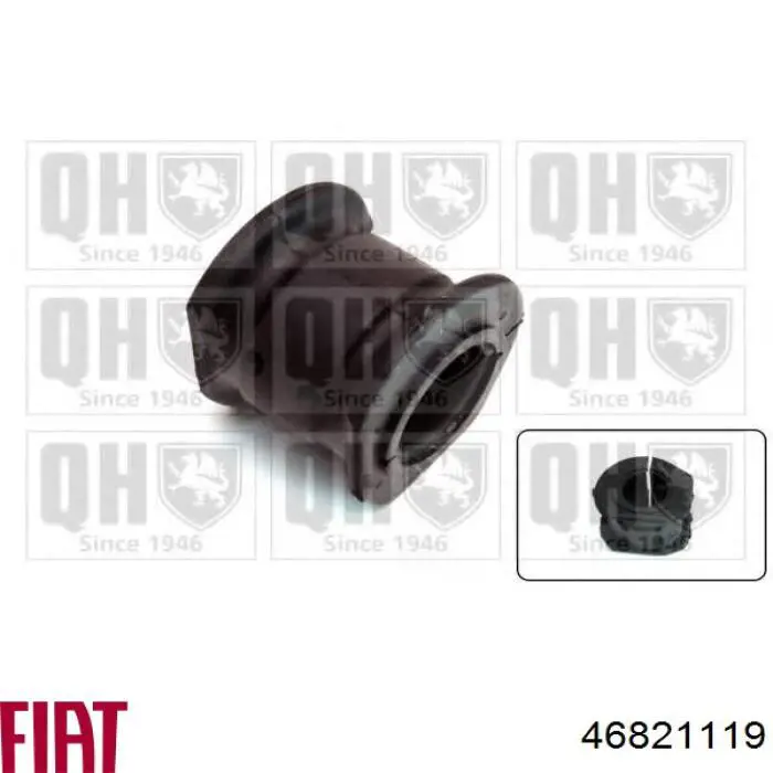 Купити 46821119 Fiat/Alfa/Lancia Втулка стабілізатора переднього внутрішня