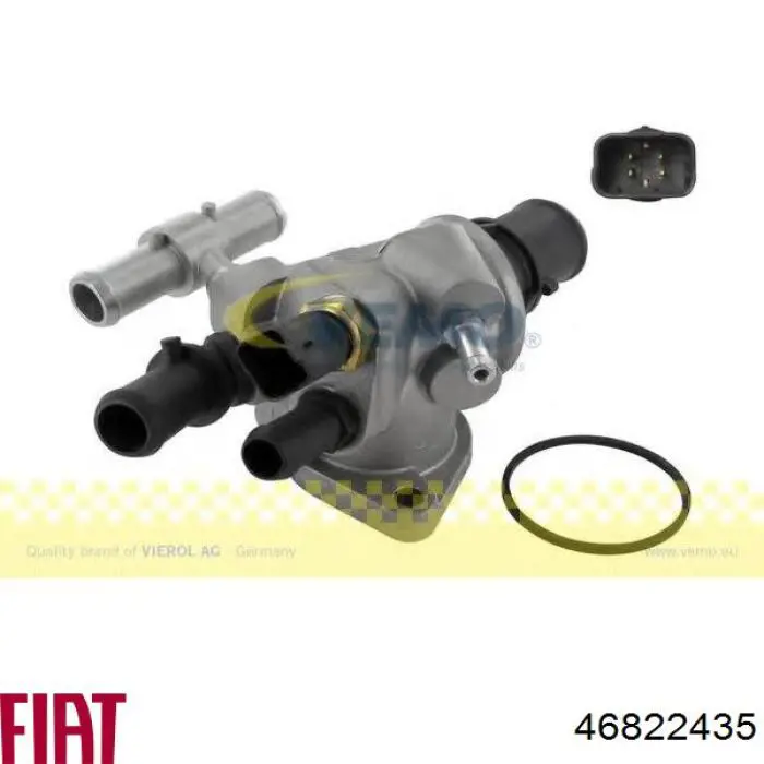 Кожух термостата Fiat/Alfa/Lancia 46822435 ціна, від 81.94 USD