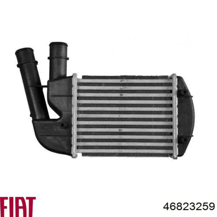 Купити 46823259 Fiat/Alfa/Lancia Радіатор интеркуллера