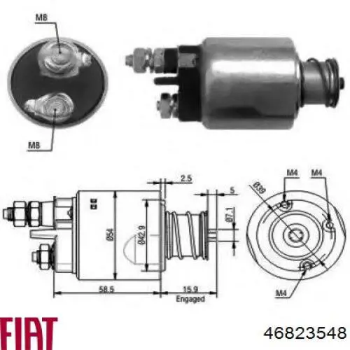 Купити 46823548 Fiat/Alfa/Lancia Стартер