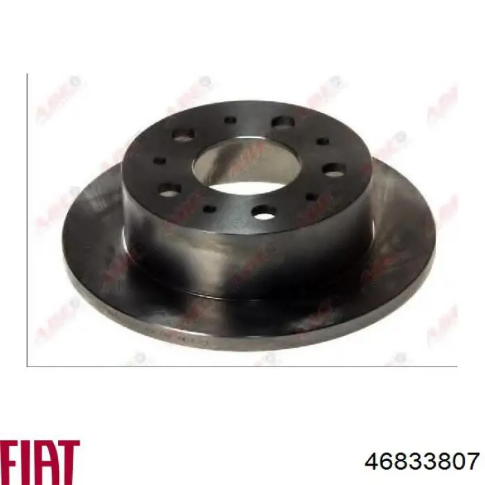 Задні дискові гальма Fiat/Alfa/Lancia 46833807 ціна, від 50.84 USD