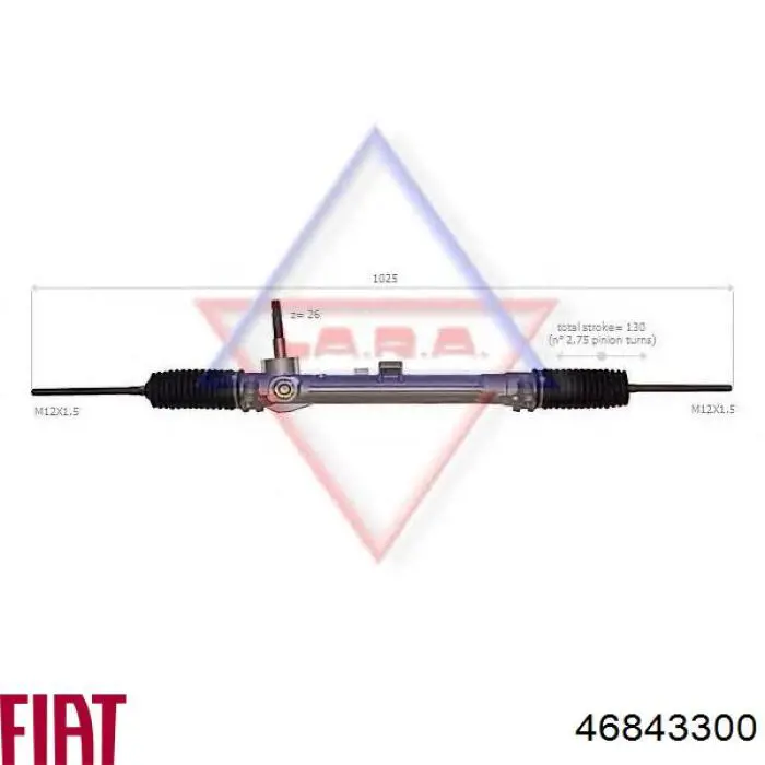 Управління рульове в зборі Fiat/Alfa/Lancia 46843300 ціна, від 103.99 USD