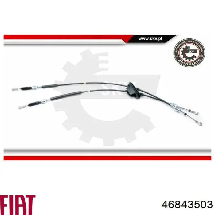 Купити 46843503 Fiat/Alfa/Lancia Трос перемикання передач
