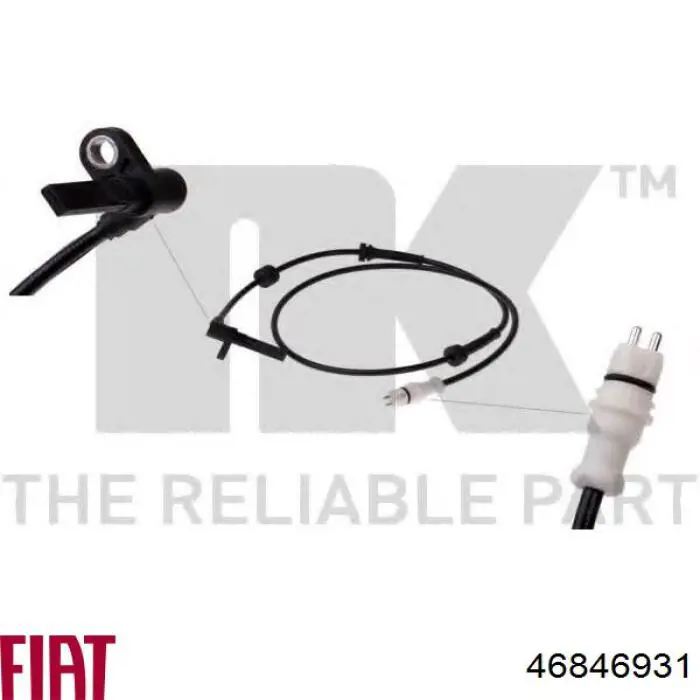 Купити 46846931 Fiat/Alfa/Lancia Датчик АБС (ABS) передній, лівий