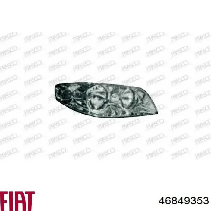 Фари Fiat/Alfa/Lancia 46849353 ціна, від 69.36 USD
