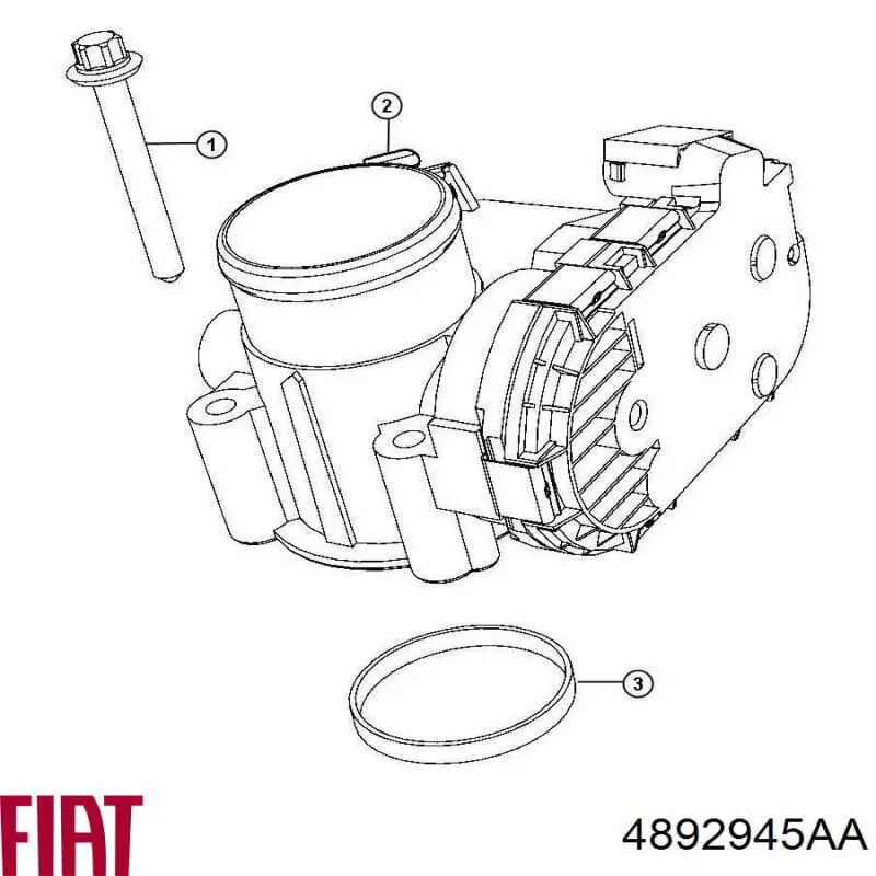  Fiat/Alfa/Lancia 4892945AA ціна, від 57.01 USD