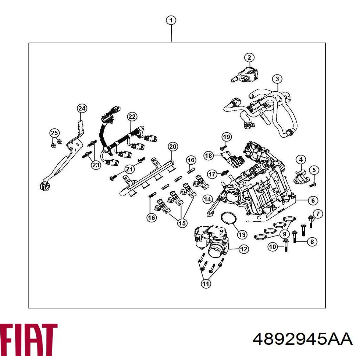  4892945AA Fiat/Alfa/Lancia