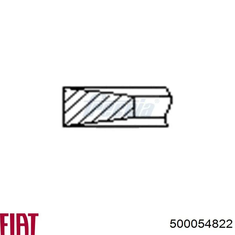 Купити 500054822 Fiat/Alfa/Lancia Кільця поршневі на 1 циліндр, 2-й ремонт (+0,50)