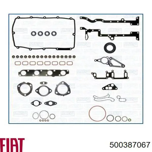 Прокладка ГБЦ Fiat/Alfa/Lancia 500387067 ціна, від 40.40 USD