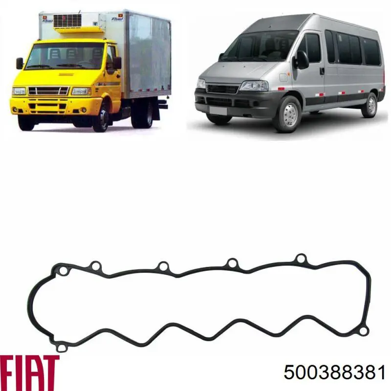 Прокладка клапанної кришки двигуна Fiat/Alfa/Lancia 0500388381 ціна, від 6.30 USD
