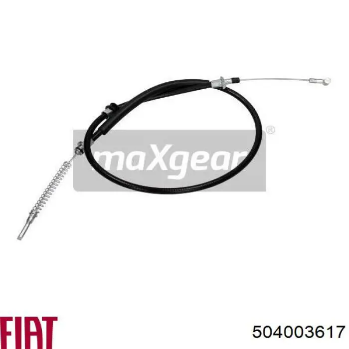 Трос ручного гальма задній, правий/лівий GP ORK504003617 ціна, від 12.60 USD