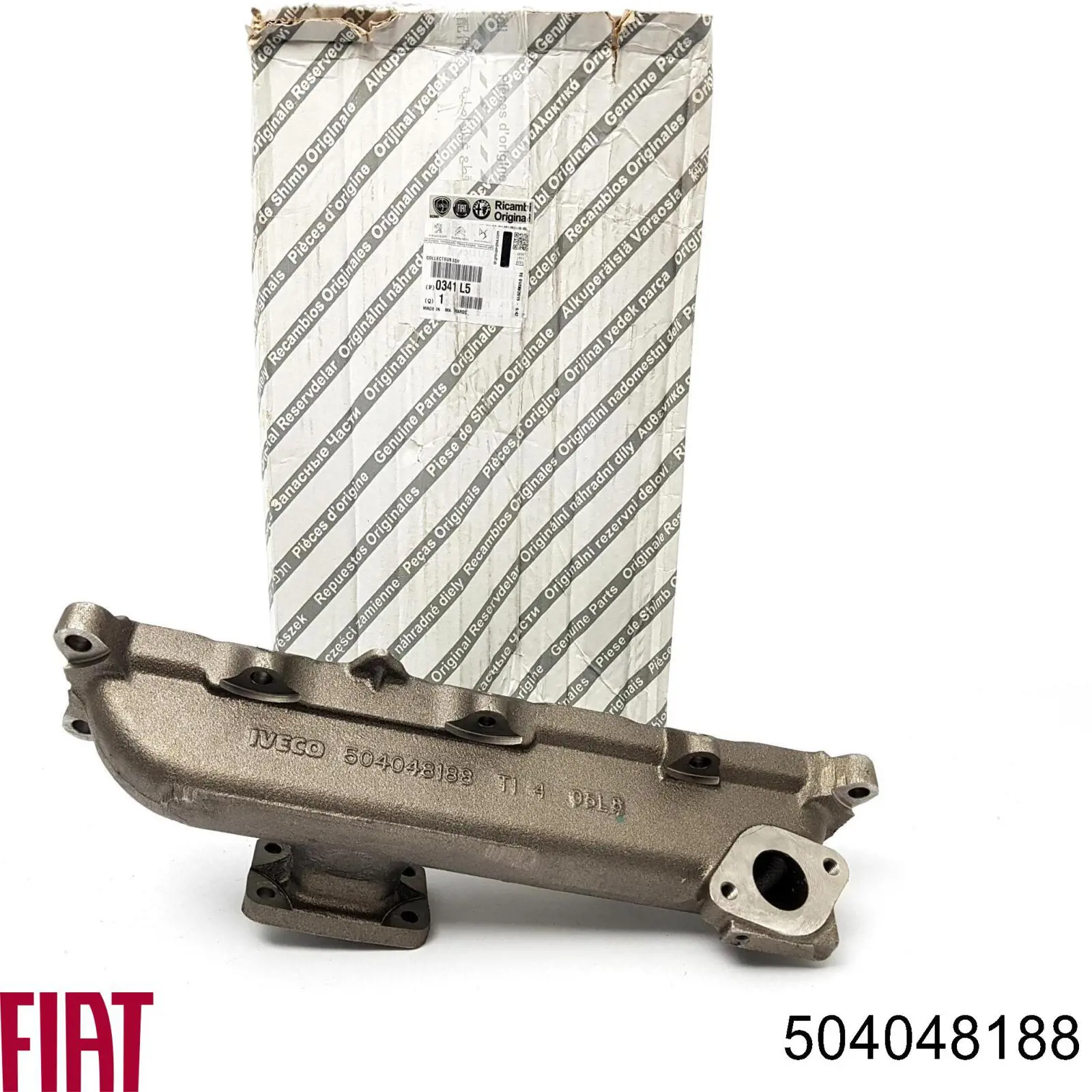 Газопроводи (колектор випускний) Fiat/Alfa/Lancia 504048188 ціна, від 364.12 USD