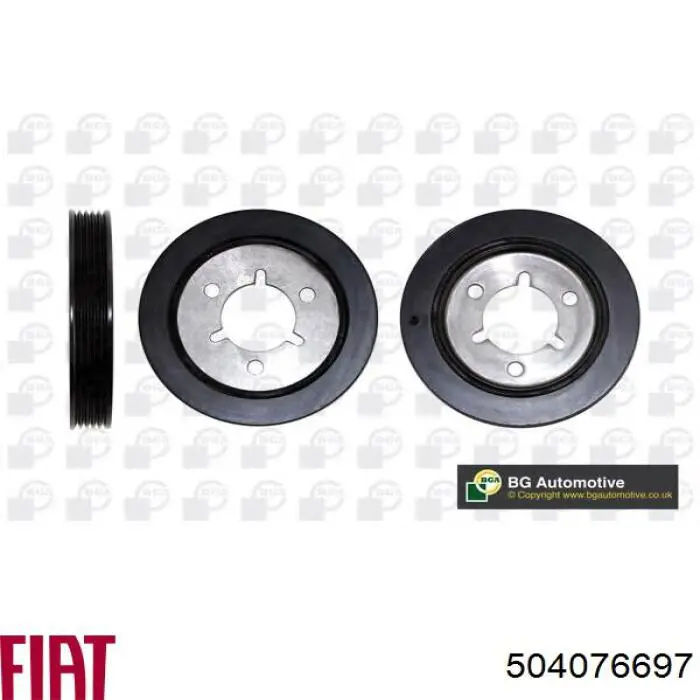 Шків колінвала (демпфер ) SNR DPF35813K1 ціна, від 52.96 USD