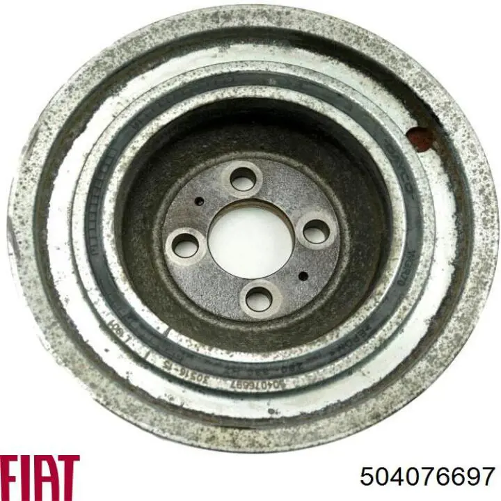 Купити 504076697 Fiat/Alfa/Lancia Шків колінчастого вала
