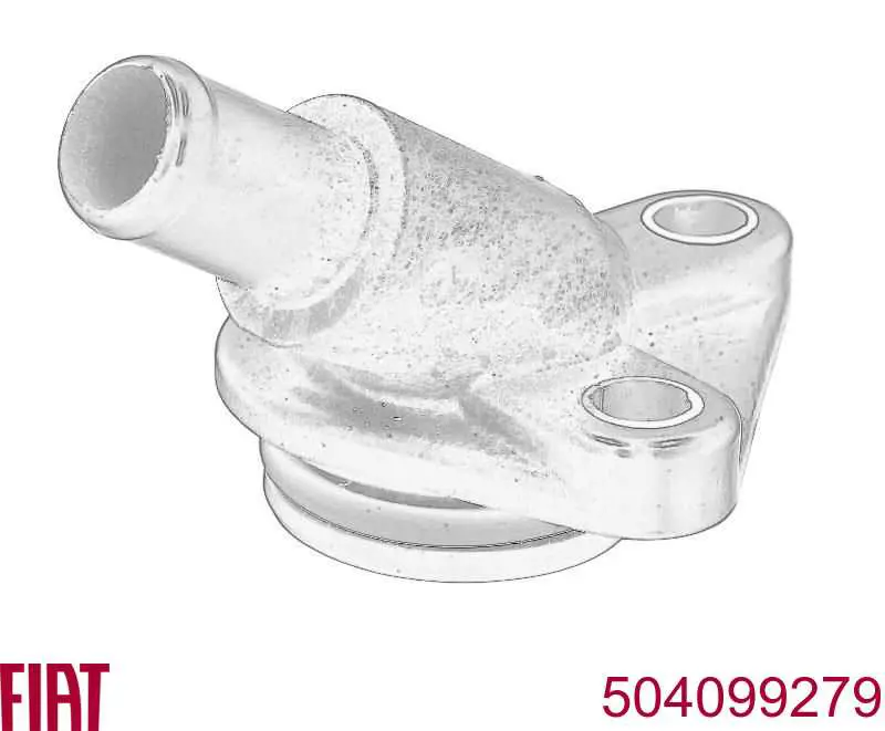 Фланець системи охолодження (трійник) Autotechteile 5080041 ціна, від 6.27 USD