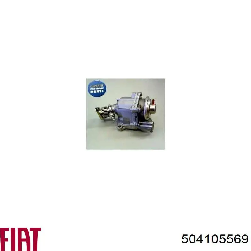 504105569 Fiat/Alfa/Lancia клапан egr, рециркуляції газів