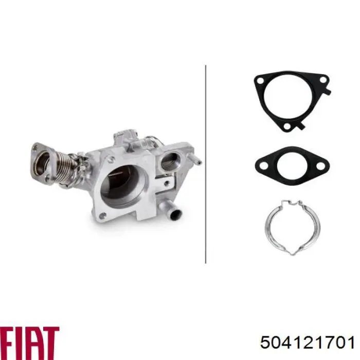 Купити 504121701 Fiat/Alfa/Lancia Прилади управління системи рециркуляції